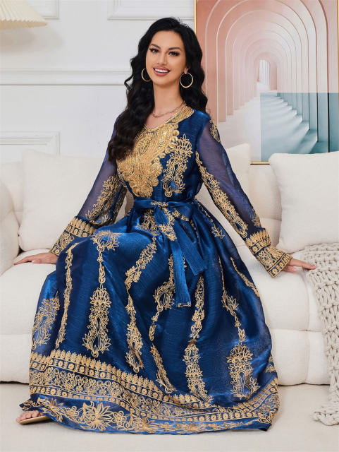 Wholesale Arabs Robe Muslim Evening Dresses Cocktail Dress For Women PQ-MT102