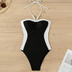 Wholesale One Piece Swimsuit Woman Monokini Vintage Beachwear PQ3280