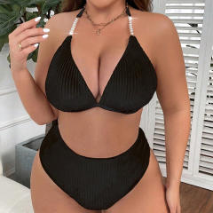 Plus Size Bikini Swimsuits For Woman Swimwear Oversize Beachwear PQ23204