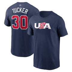 Kyle Schwarber T-shirt USA No 12 Baseball Tops WBC Fan Apparel PQ-BA1001