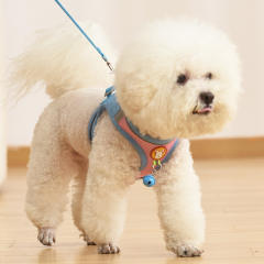 Dog Leash Small Dog Vest Teddy Bichon Breathable Chest Harness PQ888