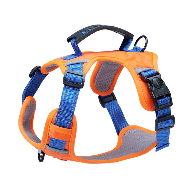 Small-Sized Adjustable Harnesses Vest Dog Leash Dog Walking Leashes PQ524