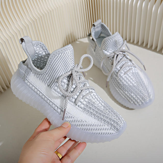 Fly Knitted Shoes Casual Yeezy Shoes Sport Coconut Shoes PQ3500
