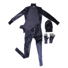 Men Oli Latex Ammonia Catsuit Wholesale PU Fetish Jumpsuit PQ-B23
