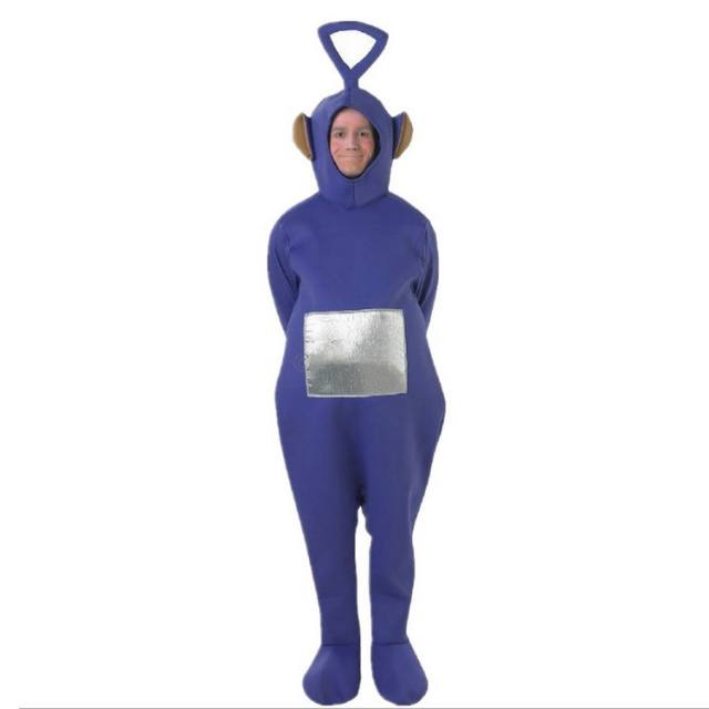 Halloween Teletubbies Costume Dipsy Cosplay Fancy Dress Tinky Winky Uniform PQ12521