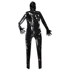 Latex Ammonia Jumpsuit For Woman Wetlook Rubber Catsuit Fetish Wear PQ-B21