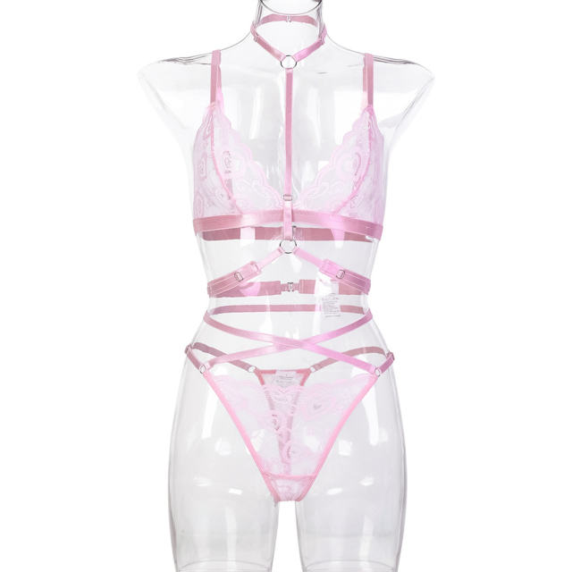 Sexy Lace Lingerie For Women Wholesale Female Bra Sets PQ3614