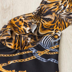 Wholesale African Print Swimwear Beach Wear Vintage One Piece Swimsuit PQ235603