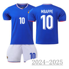 2024 UEFA France National Football Jersey Mbappe Home Soccer Fan Apparel PQ-FR555