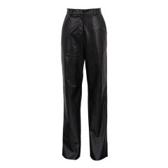Woman Faux Leather Pencil Pants DS PU Trousers Steampunk Leggings PQK8005