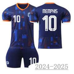 2024 UEFA Netherlands National Soccer Jersey Memphis Away Football Fan Apparel PQ-NE555