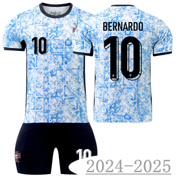 2024 UEFA Portugal National Soccer Jersey Ronaldo Away Football Fan Apparel PQ-PT555