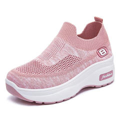 Wholesale Womens Flyknit Sport Shoes Mesh Sneakers Casul Shoes PQ-G-2117