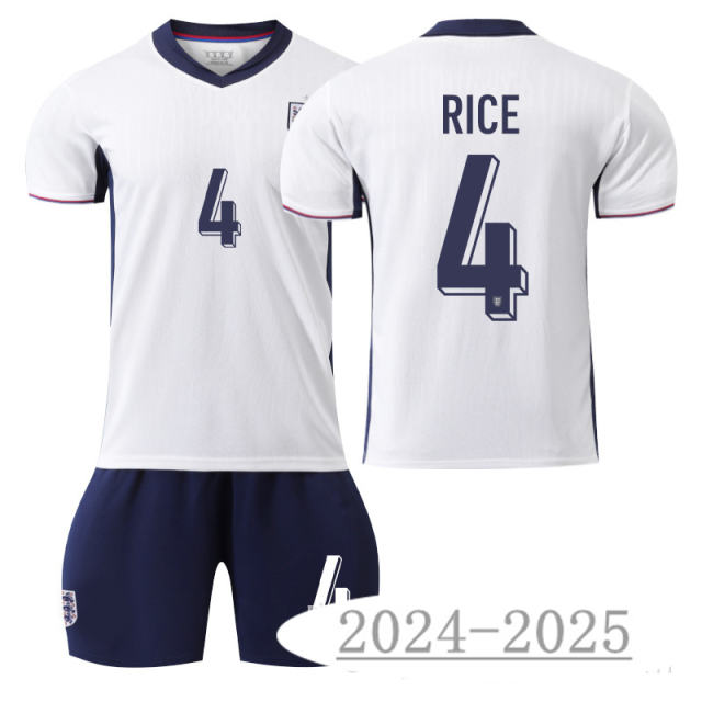 2024 England National Football Fan Apparel UEFA Saka Soccer Jersey PQ-EN555B
