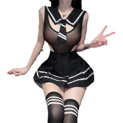 Carnival School Girl Dress Schoolgirl Cosplay Uniform Sexy Sailor Costume PQ-A340
