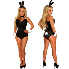 Sexy Bunny Girl Corset For Women Night Bar Rabbit Costume PQ66011