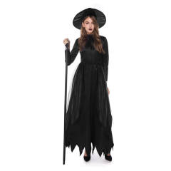 Halloween Witch Costume For Woman Carnival Devil Vampire Fancy Dress PQ19358
