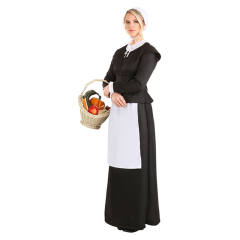 Vintage European Countryside Outfit French Maid Uniform Munich Beer Girl Costume PQ202033