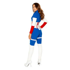 DC Anime Superhero Jumpsuit Wonder Woman Costume Super Hero Fancy Dress PQ19330