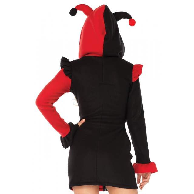 Anime Harley Quinn Stage Costume Circus Funny Clown Fancy Dress PQ19329