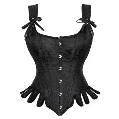Retro Corset Women Court Overbust Corselet Sexy Shaper PQ23619