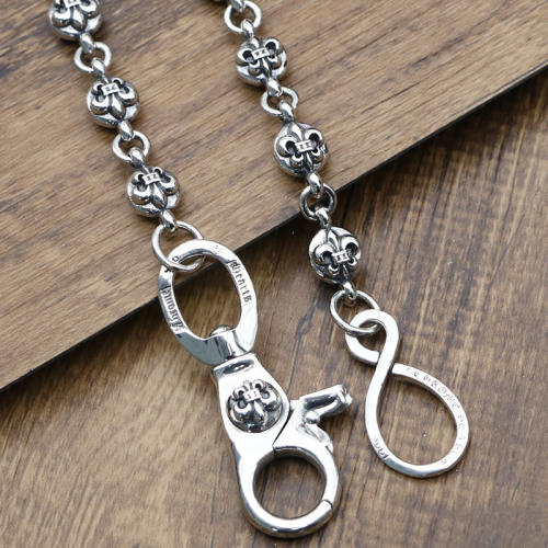 Anchor links Pants Chain 925 sterling silver Vintage Gothic Jewelry Accessories