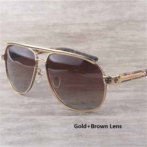 Vintage Fashion Sunglasses Casual Driving Fishing Sports Beach Eyewears Crosses Metal Frame  BONEYARD I