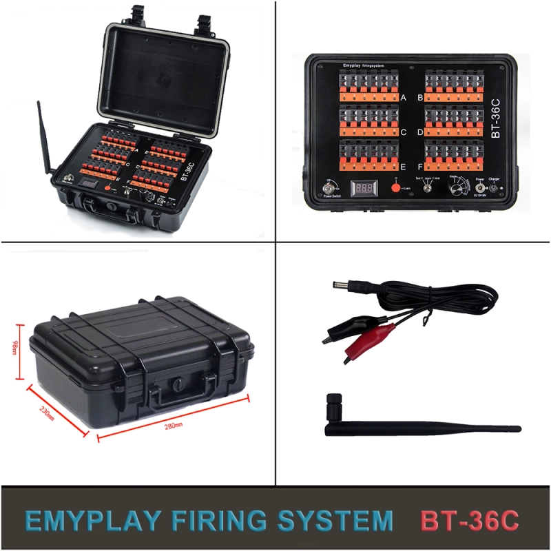 36 Cue Fireworks Firing System EMB36-01R