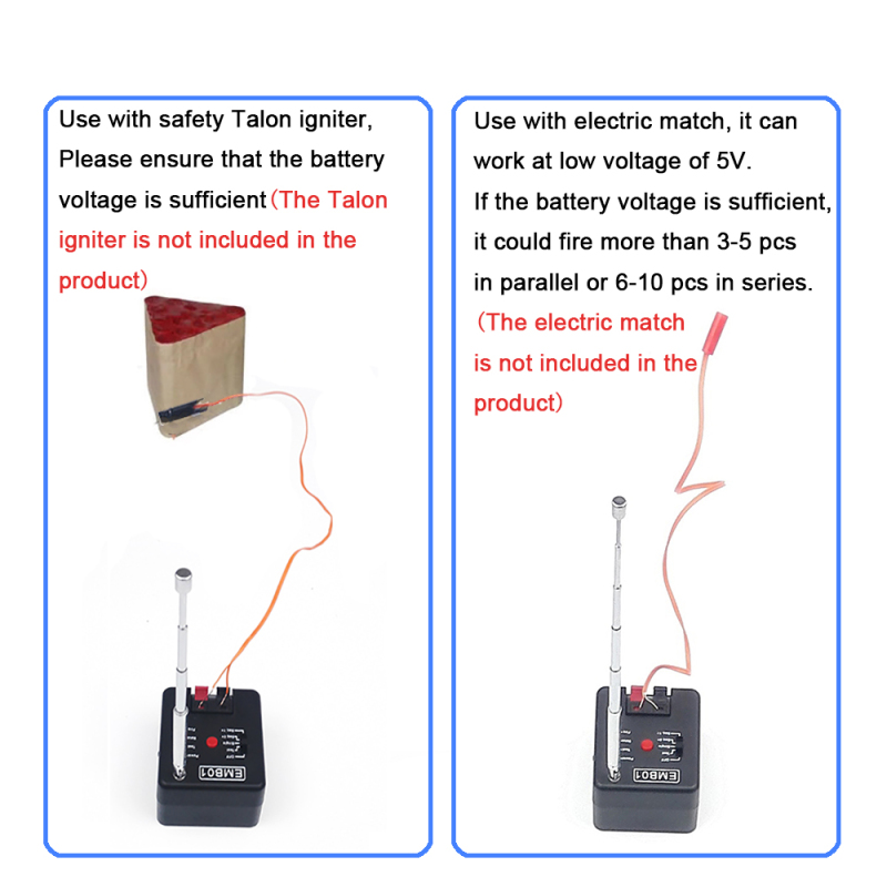 12 Cue Fireworks Firing System EMB01-12R