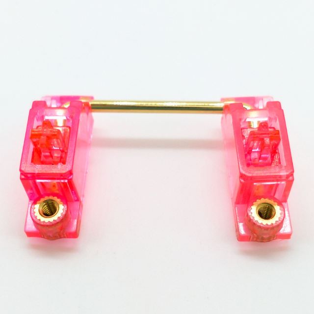Tecsee customized mechanical keyboard stabilizers PCB Mount Keyboard Stabilizers 2ux4, 6.25ux1, 7ux1 Wire