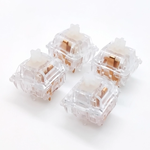 TECSEE Clear PC Housing UPE Stem Swicthes