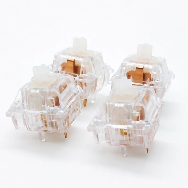TECSEE Clear PC Housing UPE Stem Swicthes