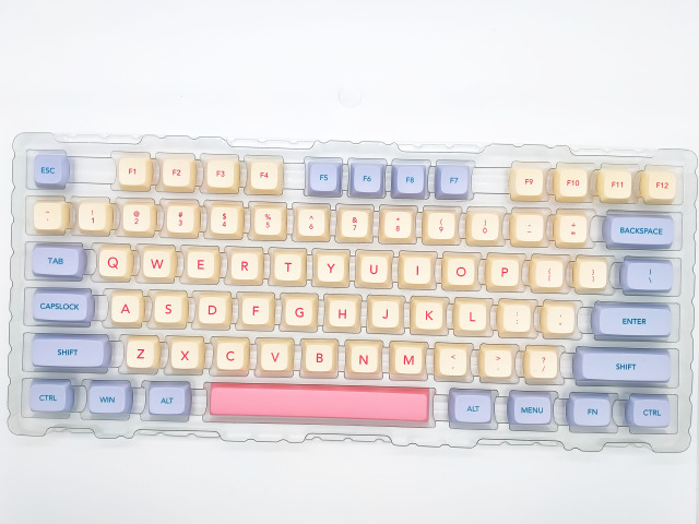 Tecsee DYI Sub  XDA Keycap Cotton Candy In Stock