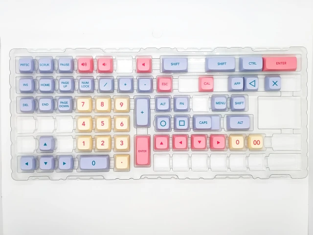 Tecsee DYI Sub  XDA Keycap Cotton Candy In Stock