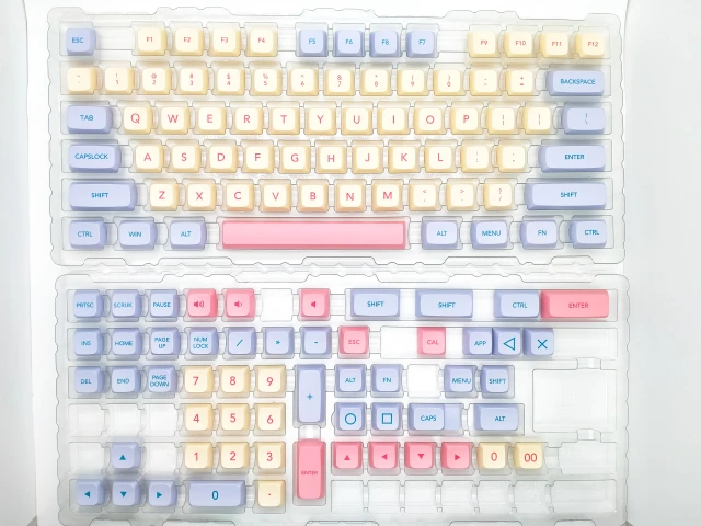 Tecsee DYI Sub  XDA Keycap Cotton Candy In Stock