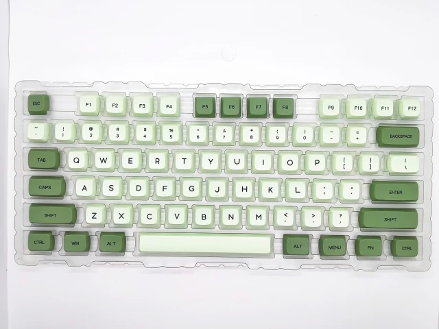 Tecsee DYI Sub  XDA Keycap Matcha In Stock