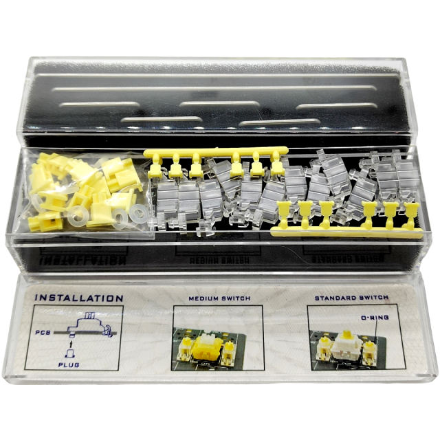 Tecsee V3 Clear Gold-plated/Silver-plated Satellite Axis
