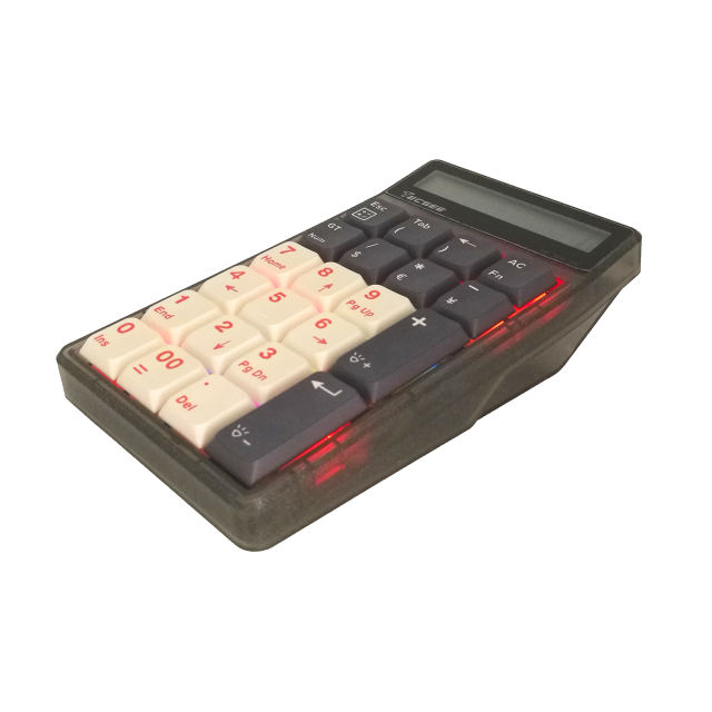 Tecsee Bluetooth Wireless Electronic Calculator Mechanical Keypad