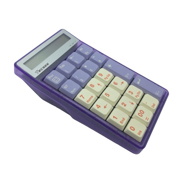 Tecsee Bluetooth Wireless Electronic Calculator Mechanical Keypad