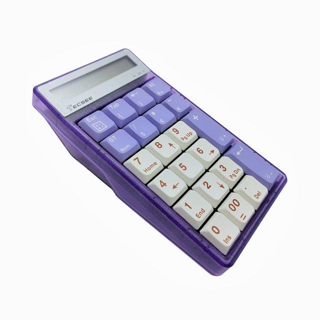 Tecsee Bluetooth Wireless Electronic Calculator Mechanical Keypad