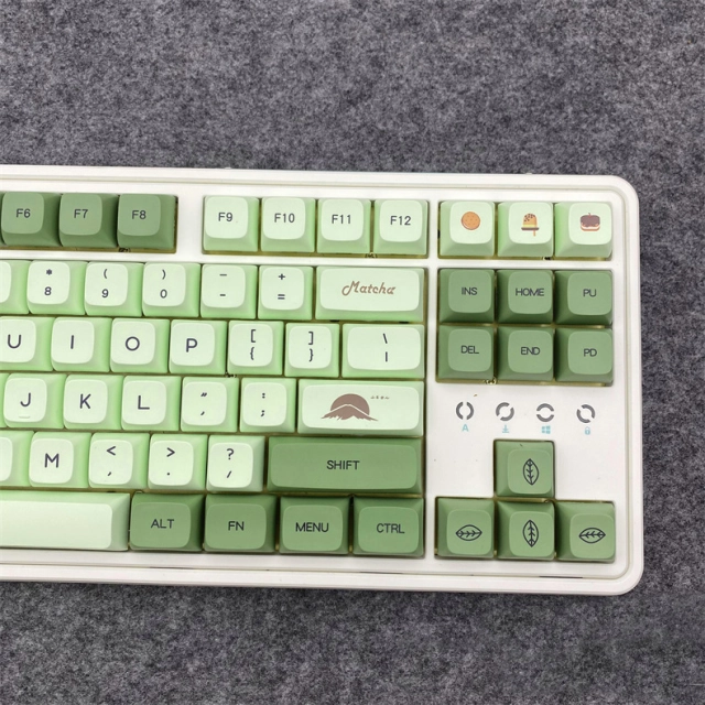 Tecsee DYI Sub  XDA Keycap Matcha In Stock