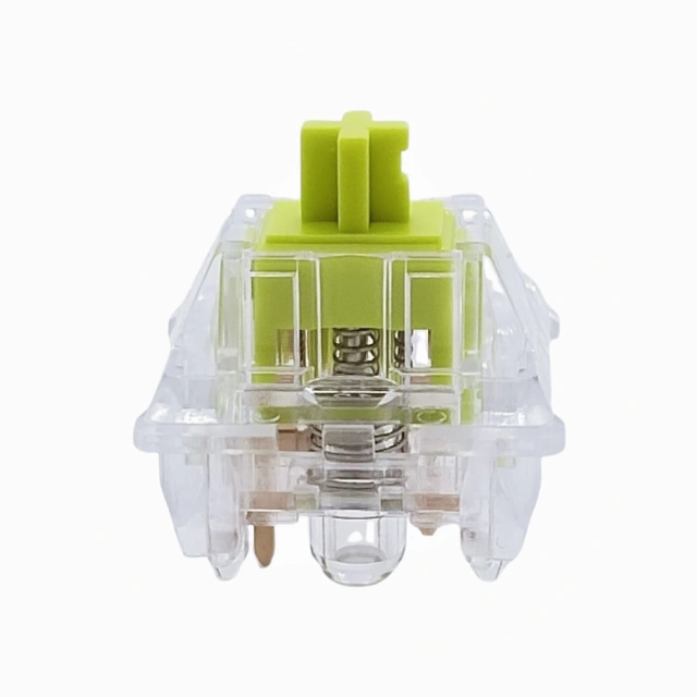 Tecsee Crystal Lemon POM Tactile Stem Metal Pole Switches