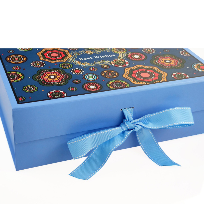 A5 Deep Magnetic Gift Box with ribbon