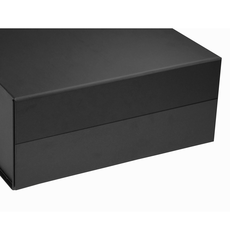 A5 Black Magnetic Gift Box without ribbon