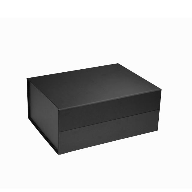 A5 Black Magnetic Gift Box without ribbon