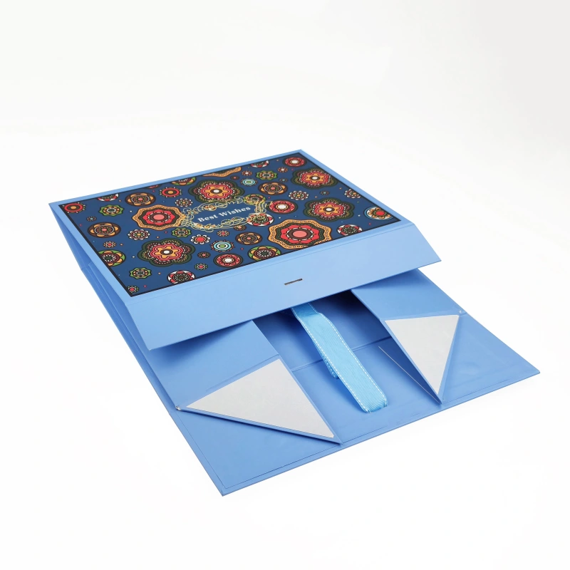 A5 Deep Magnetic Gift Box with ribbon