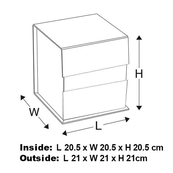L CUBE Laser Magnetic Gift Box