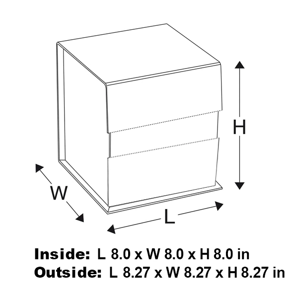 L CUBE Laser Magnetic Gift Box