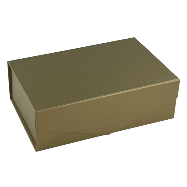 L A4 Deep-2 Gold Magnetic Gift Box