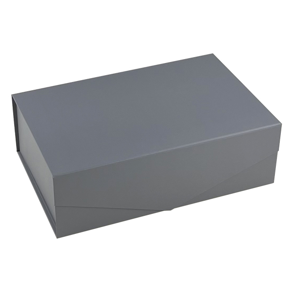 L A4 Deep-2 Grey Magnetic Gift Box